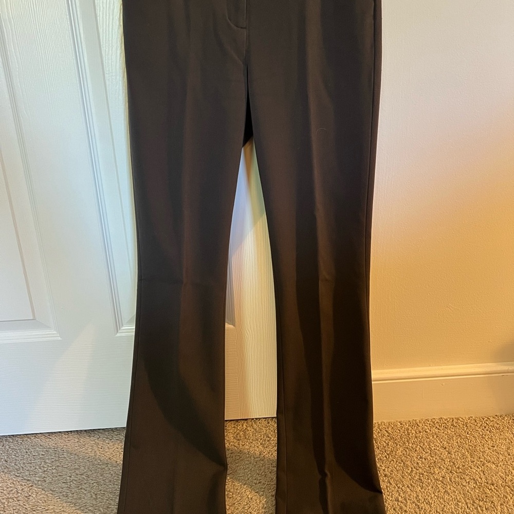 Express Columnist Brown Straight Leg Pants